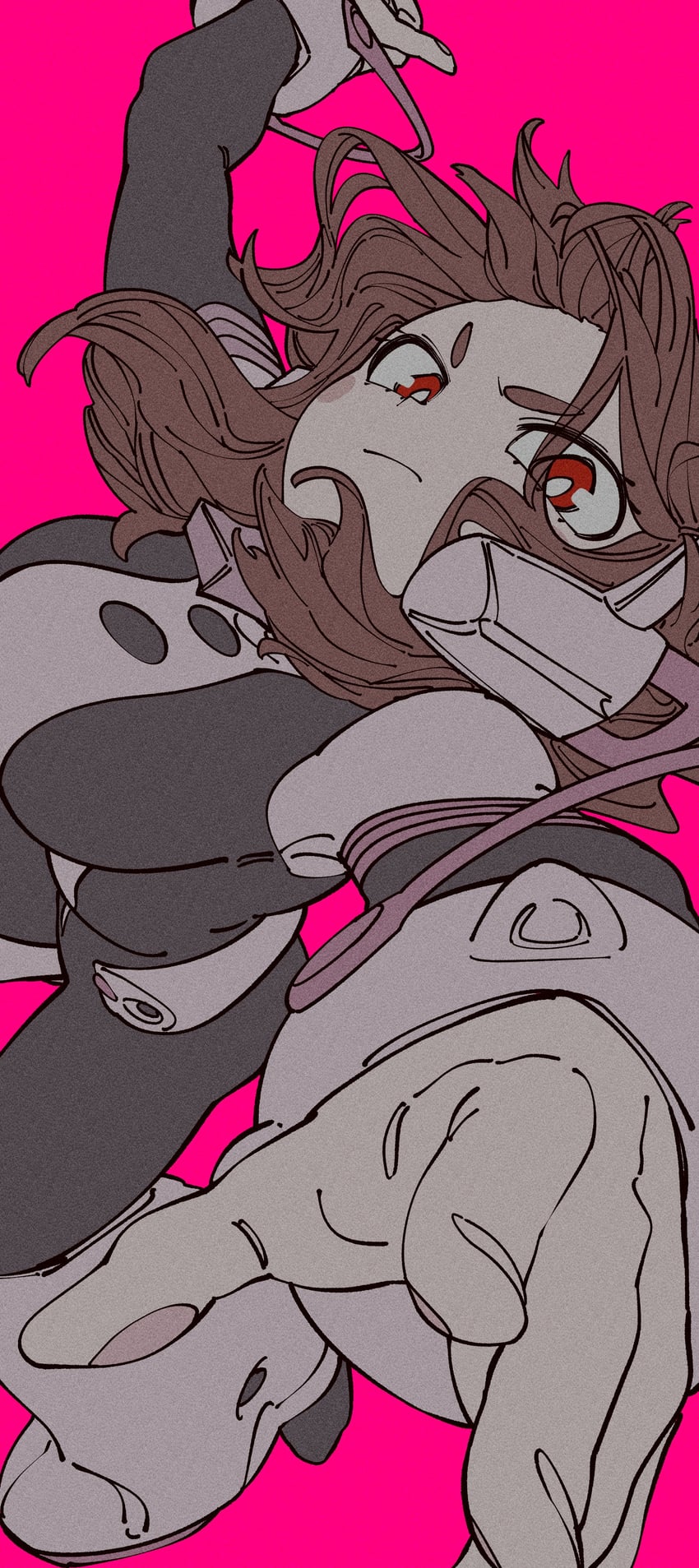 uraraka ochaco (boku no hero academia) drawn by kogorooz