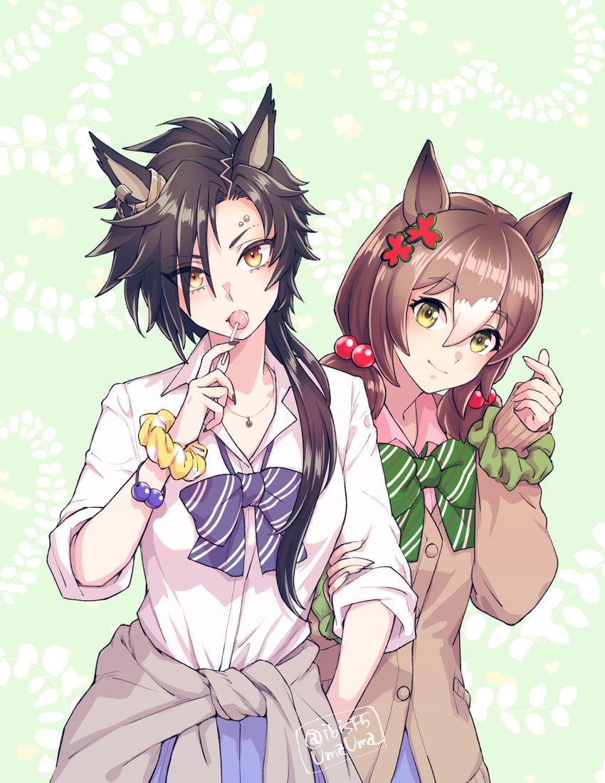 fine motion and air shakur (umamusume) drawn by hi_(ibisf5umauma)