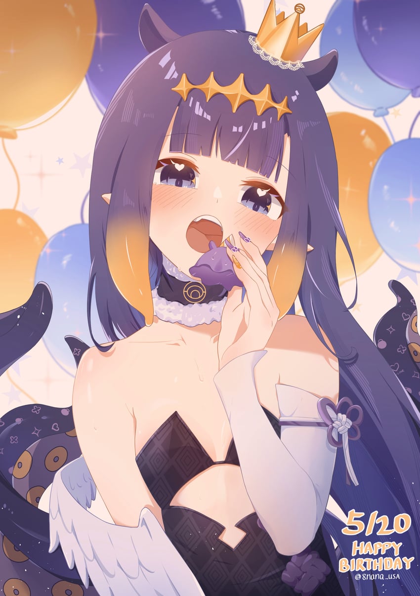 ninomae ina'nis and takodachi (hololive and 1 more) drawn by 8_nana_usagi
