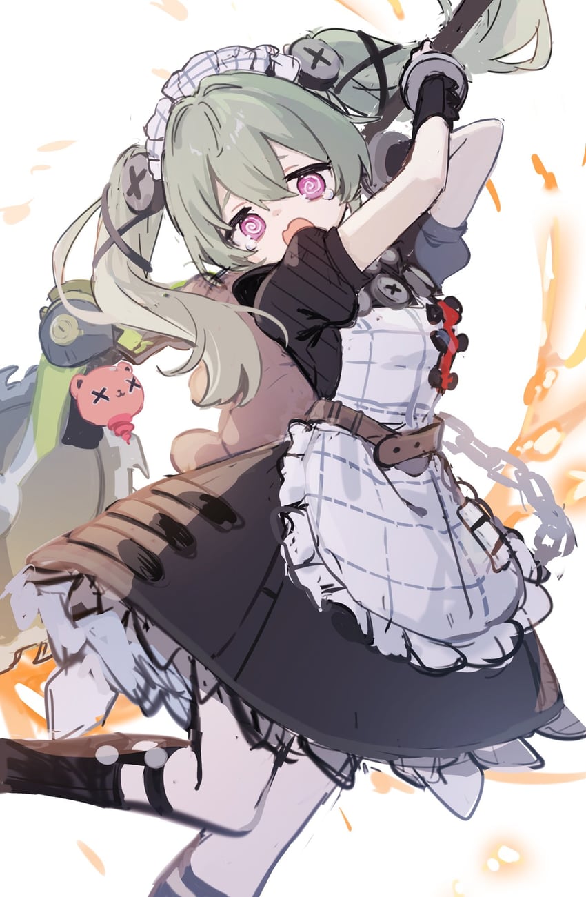 corin wickes (zenless zone zero) drawn by 1227ree