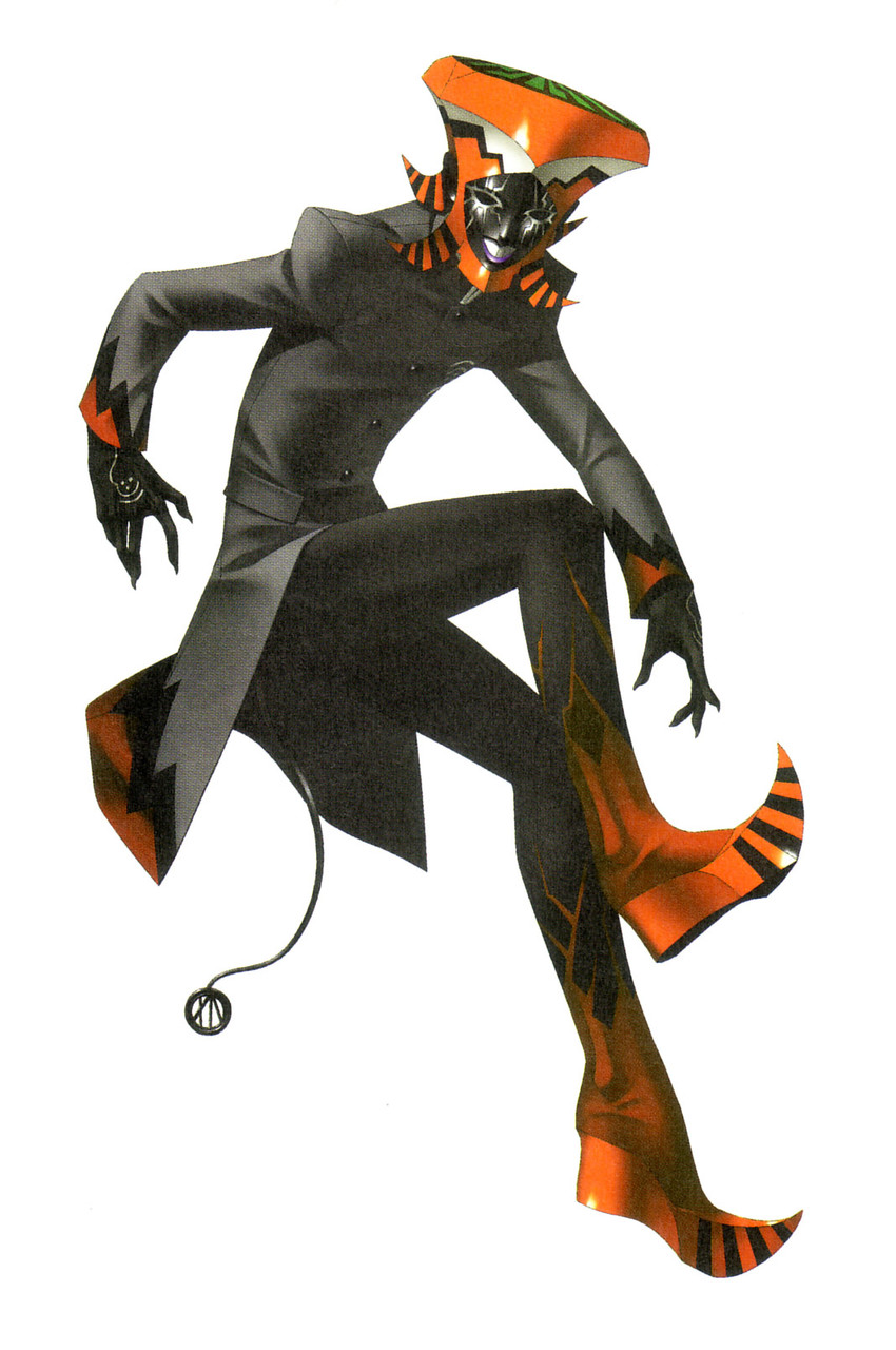 joker (persona and 2 more) drawn by kazuma_kaneko
