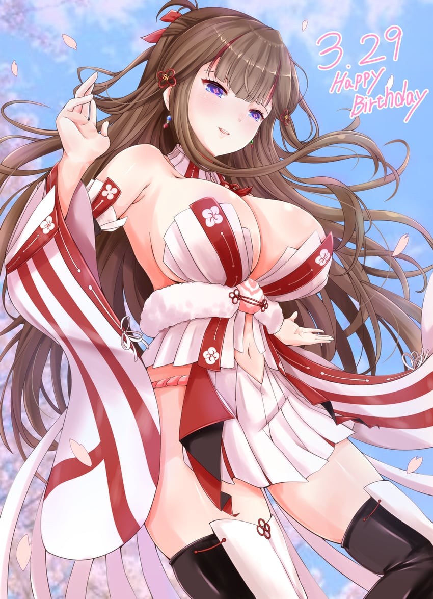 toki (senran kagura and 1 more) drawn by ryou.r
