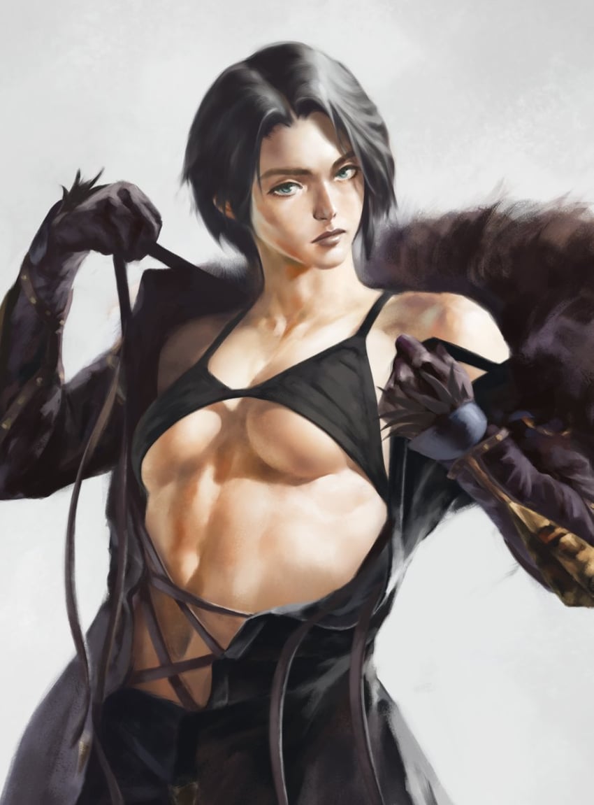 zero and reaper (final fantasy and 1 more) drawn by formtheheadcom