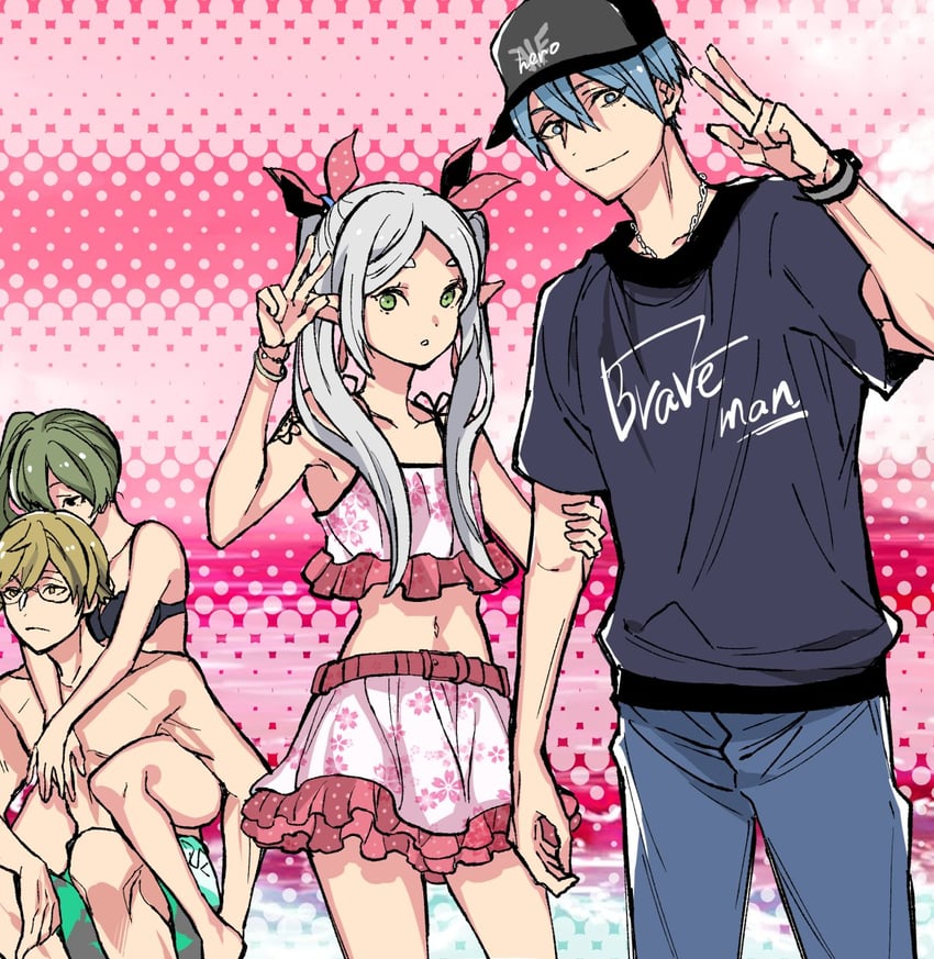 ubel, himmel, and land (sousou no frieren) drawn by nanahachi_77889
