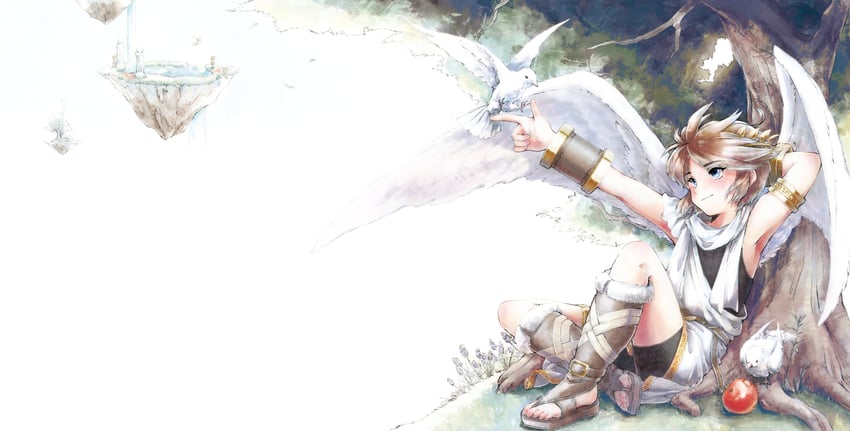 pit and centurion (kid icarus and 1 more) drawn by motoji_(hamayarawa)