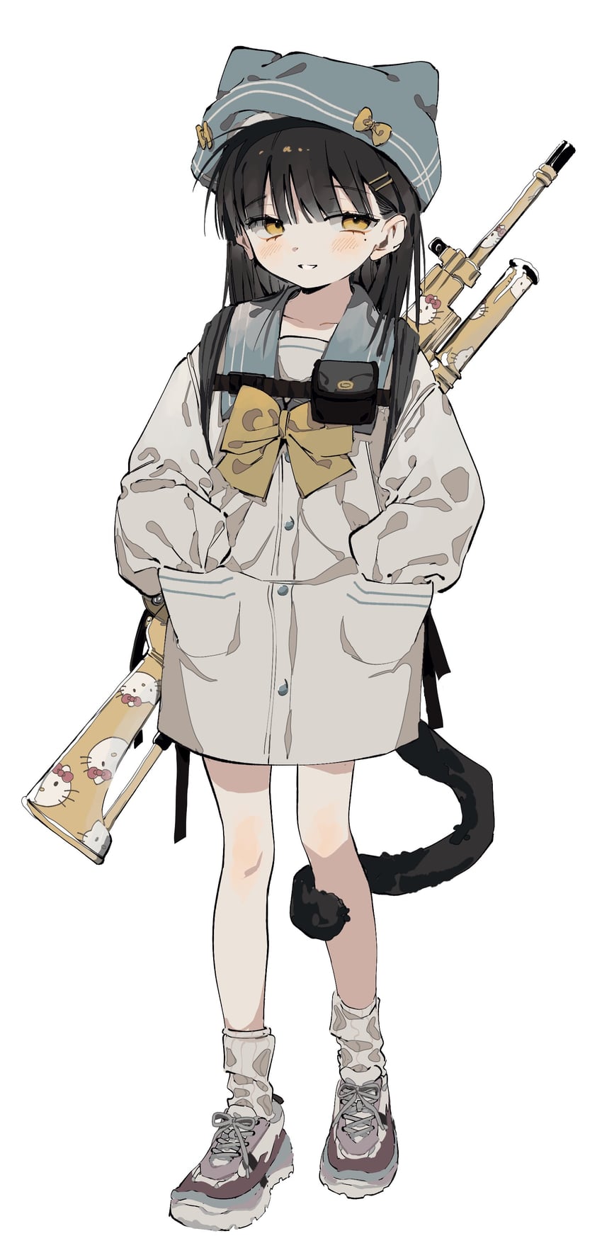 hello kitty (original and 2 more) drawn by mormormorp