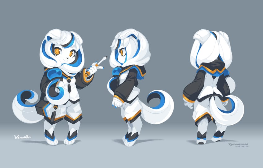 original and 1 more drawn by tyson_tan