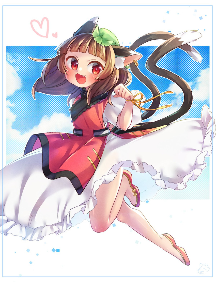 chen (touhou and 1 more) drawn by ibaraki_natou