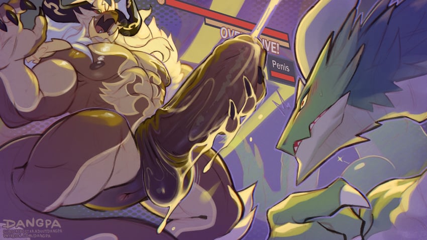 midgardsormr and thor (dragalia lost) drawn by dangpa