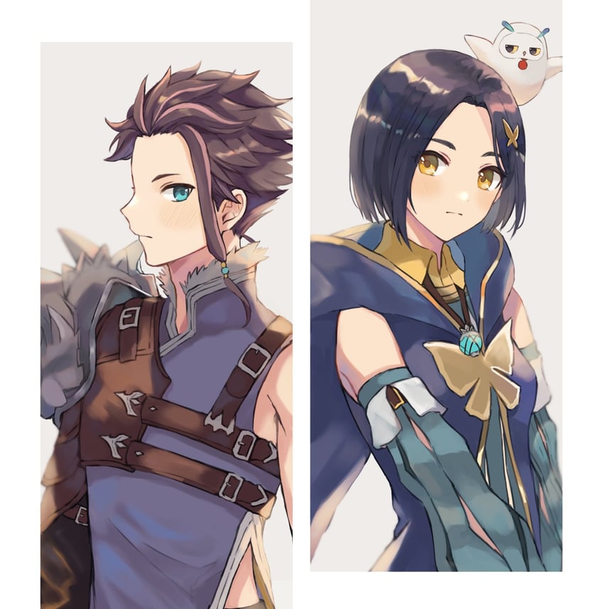 rinwell, fururu, and law (tales of and 1 more) drawn by wspread