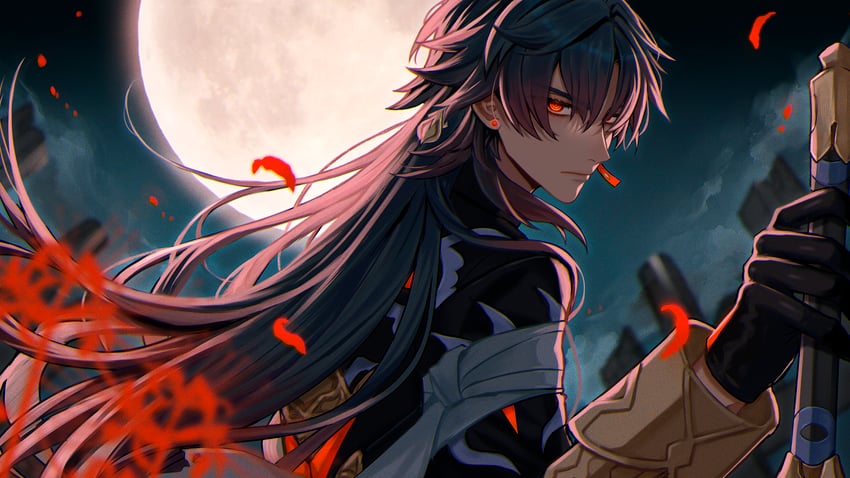 blade (honkai and 1 more) drawn by ameno_(ameno_f)