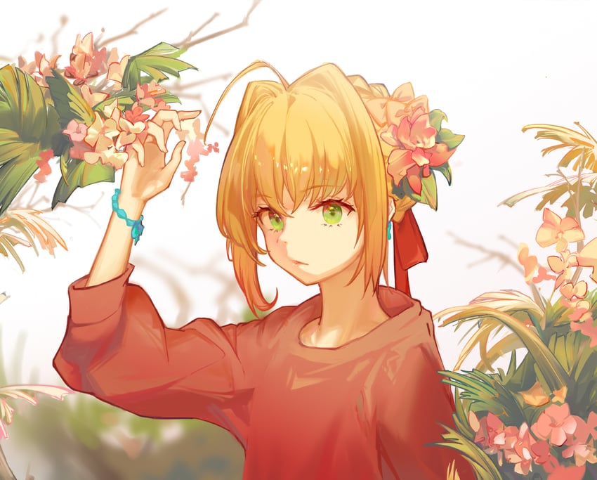 nero claudius (fate and 1 more) drawn by meteorecho