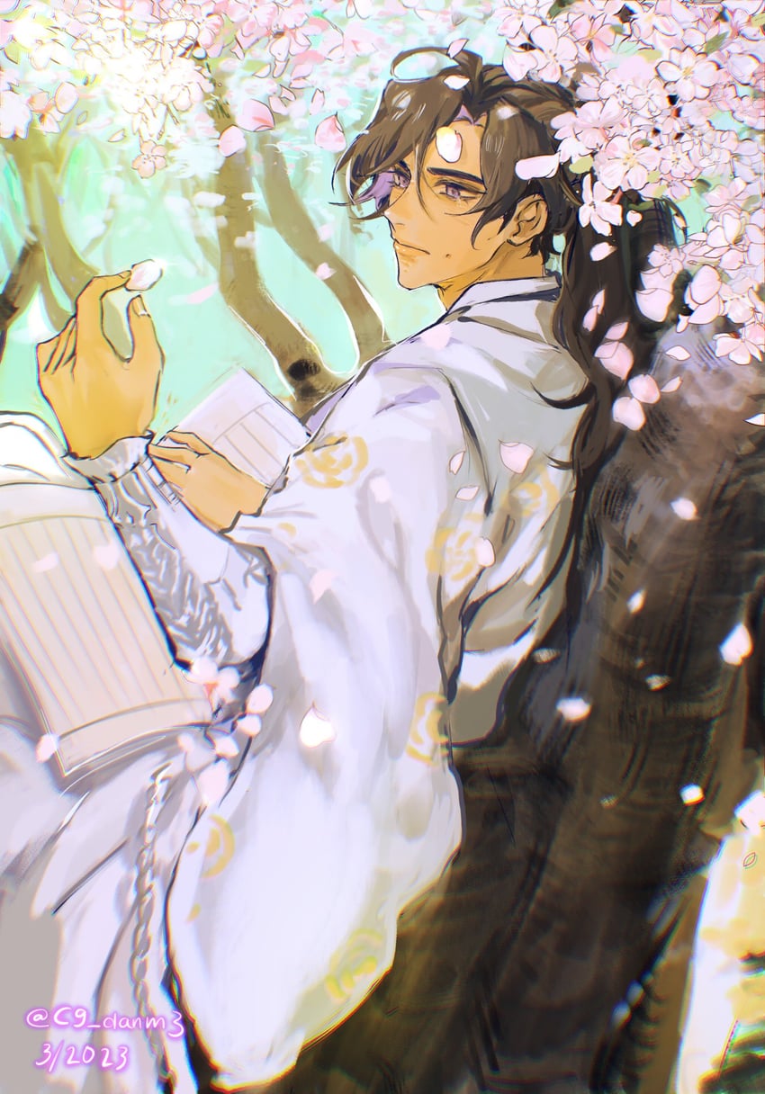 mo ran (erha he tadebai mao shizun) drawn by aeferjam
