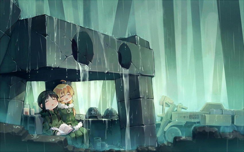 chito and yuuri (shoujo shuumatsu ryokou) drawn by dianche_miao_(18826)