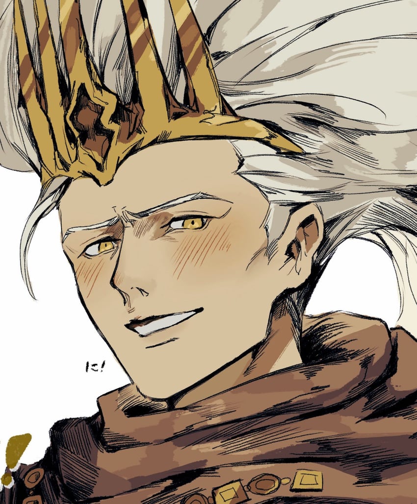 nameless king (dark souls and 1 more) drawn by zunkome