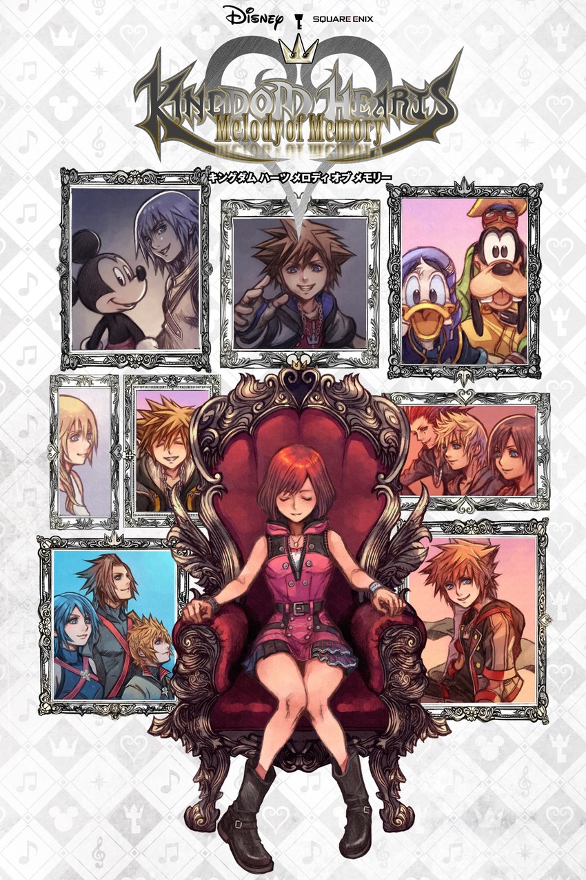 sora, roxas, kairi, riku, mickey mouse, and 8 more (kingdom hearts and 3 more) drawn by nomura_tetsuya