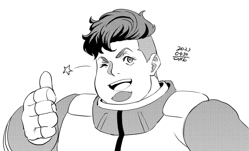 kenanji avery (gundam and 1 more) drawn by sn8tbt
