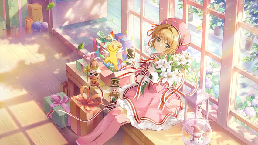 kinomoto sakura and kero (cardcaptor sakura and 1 more)