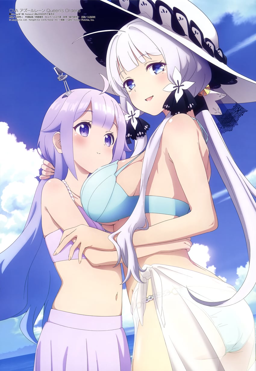 unicorn and illustrious (azur lane and 1 more) drawn by matsuda_hayato