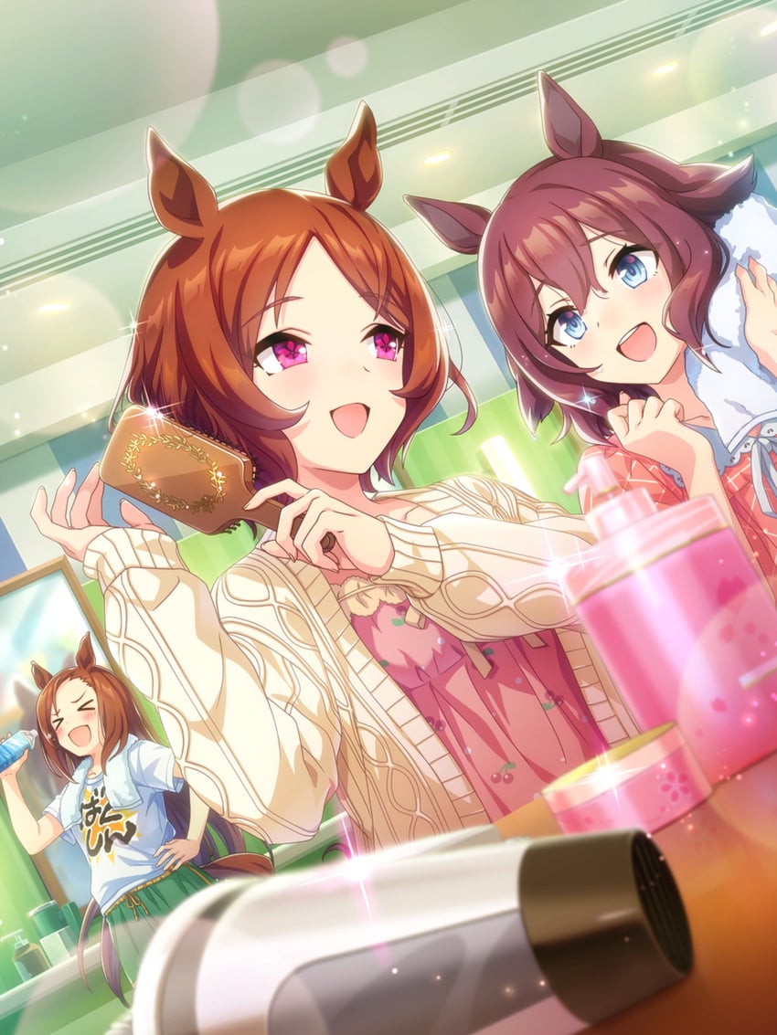 sakura chiyono o, sakura bakushin o, and sakura laurel (umamusume)