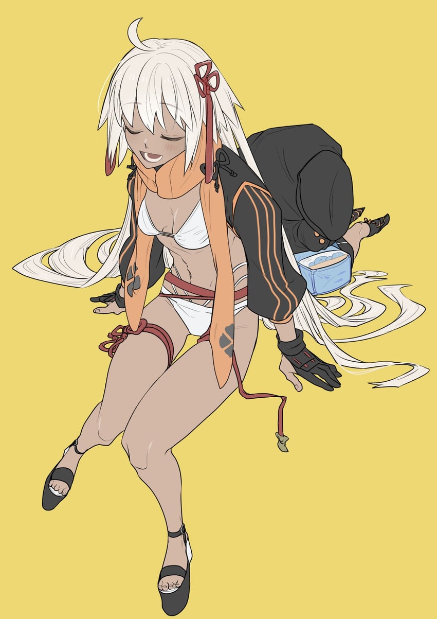 okita souji, okita souji alter, and rengoku (fate and 1 more) drawn by noz_2to