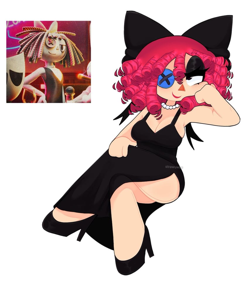 ragatha (the amazing digital circus) drawn by strawuwus