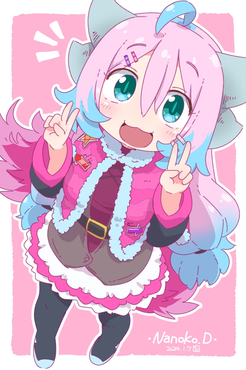 nanoko doragon (original and 1 more) drawn by tabayan_jigokuhen