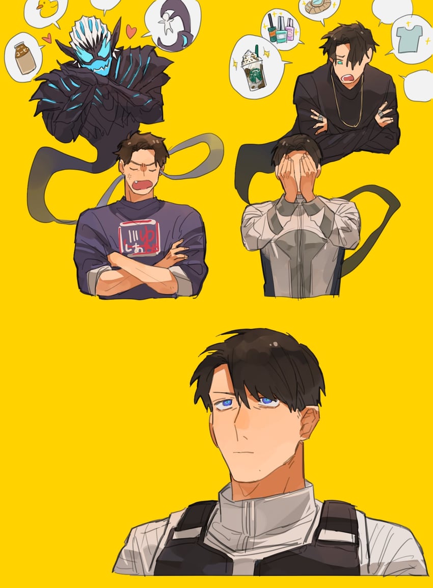 kagero, igarashi daiji, igarashi ikki, vice, and kadota hiromi (kamen rider and 1 more) drawn by bbbb_fex