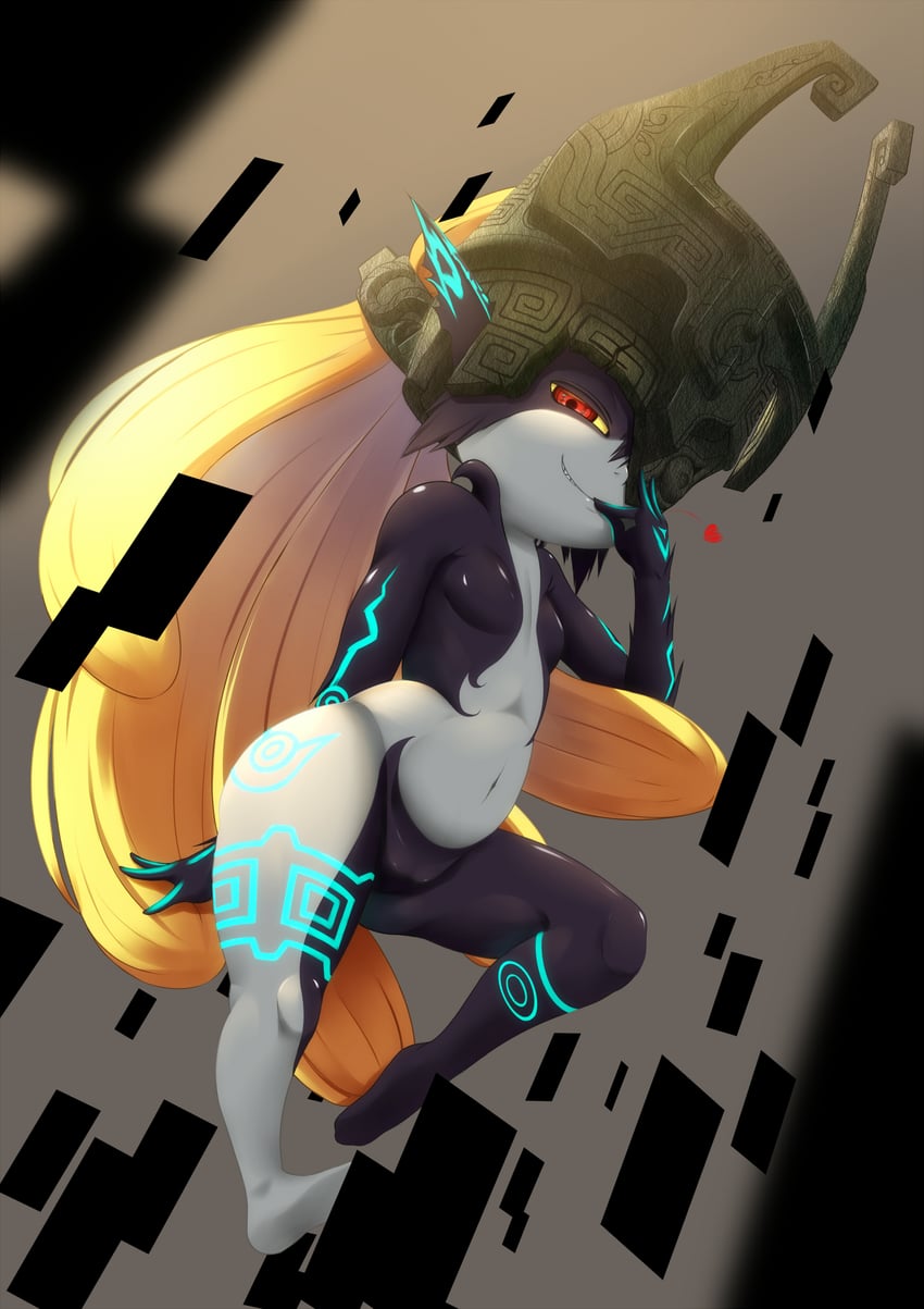 midna (the legend of zelda and 1 more) drawn by indica