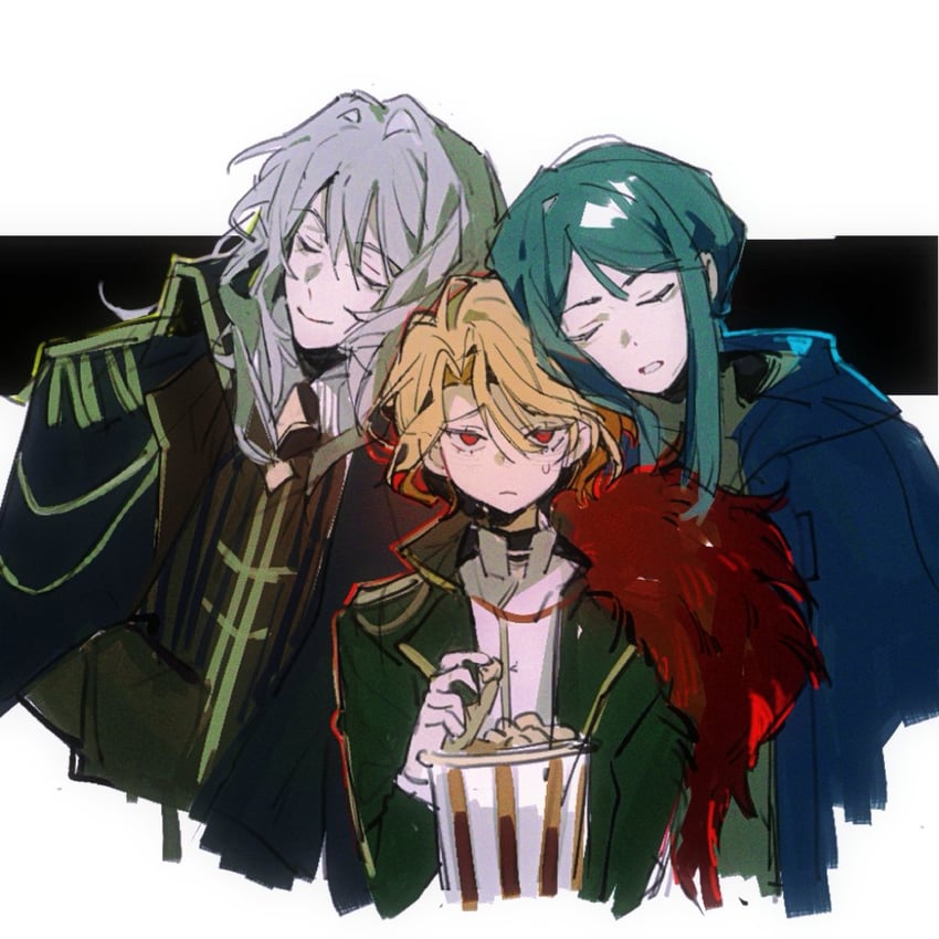 don quixote, sancho, la manchaland's don quixote, and bari (project moon and 1 more) drawn by jingshenhuanghu