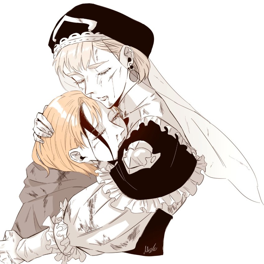 mercedes von martritz and annette fantine dominic (fire emblem and 1 more) drawn by 013_misshe