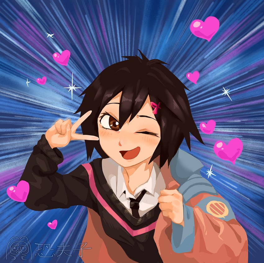 peni parker (marvel and 3 more) drawn by dongfang_xian_gua_chaomian