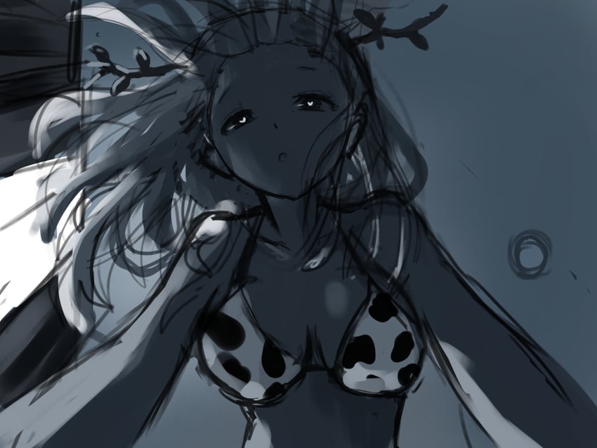 ceres fauna (hololive and 1 more) drawn by umi_(umiillust2234)
