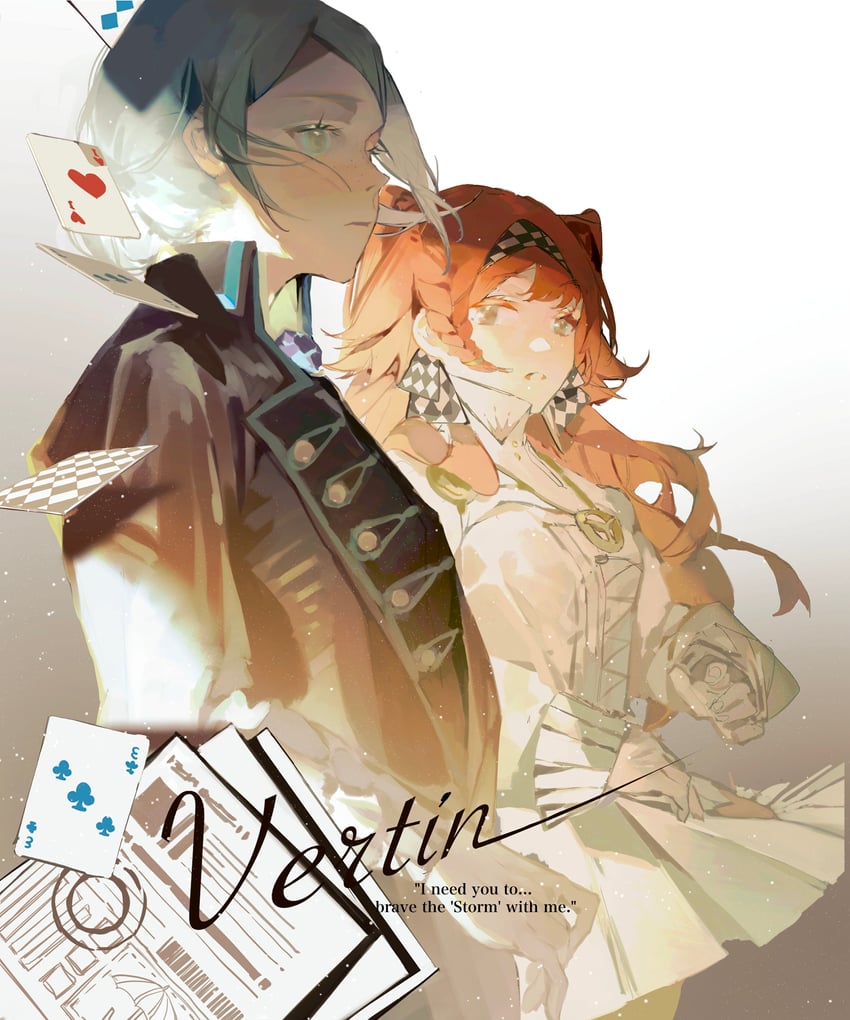 vertin and sonetto (reverse:1999) drawn by asheng