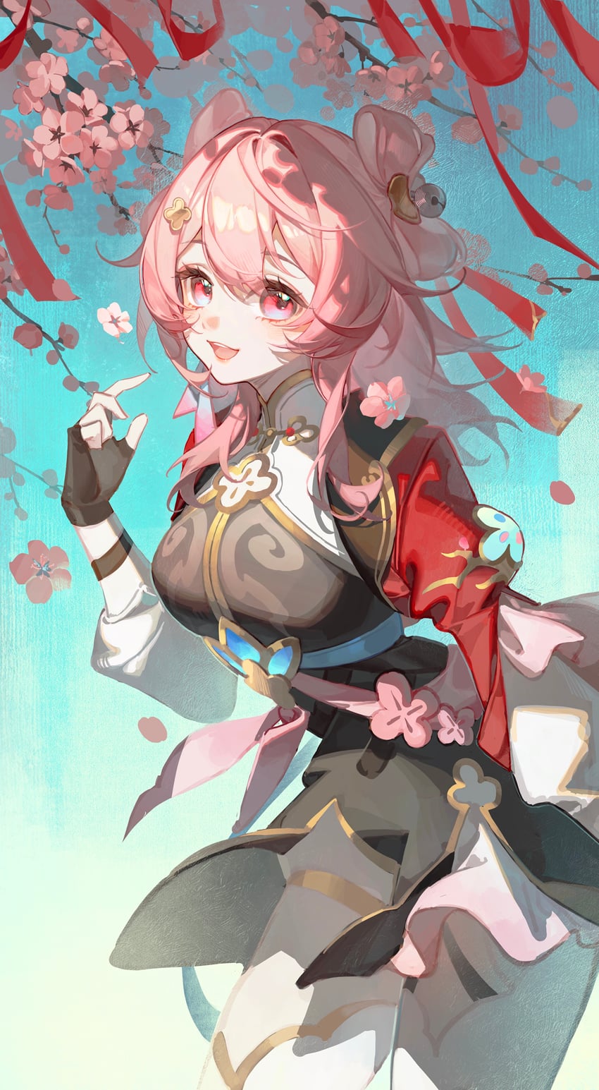 march 7th (honkai and 1 more) drawn by mumian_doufu