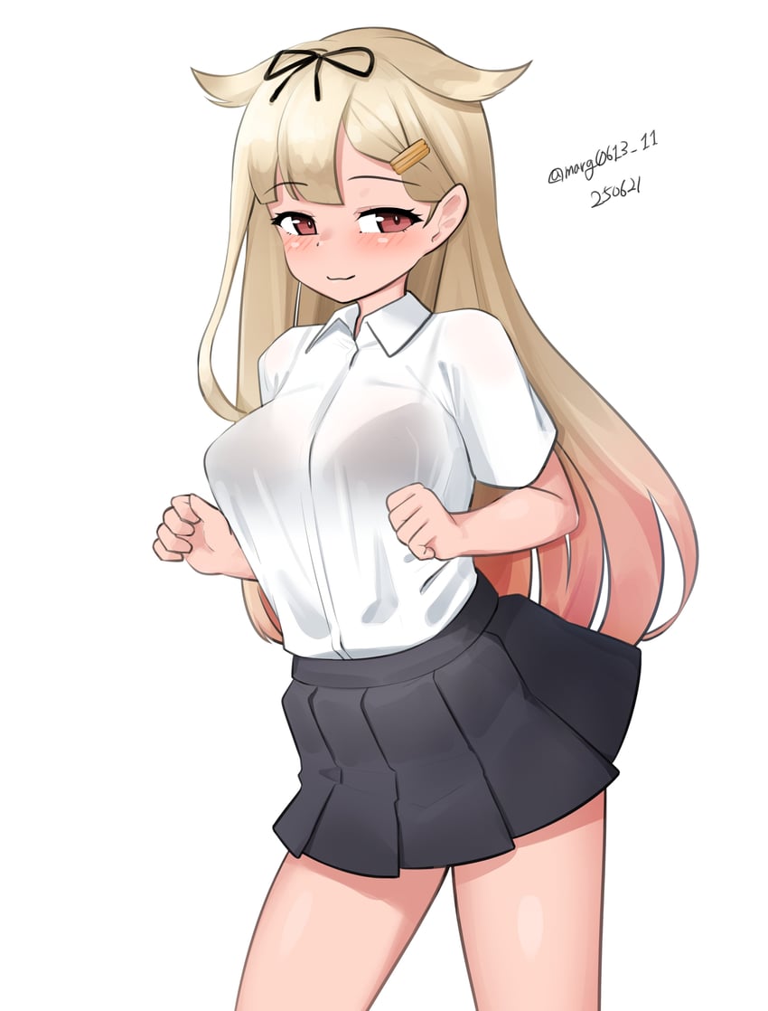 yuudachi and yuudachi kai ni (kantai collection) drawn by maru_(marg0613)