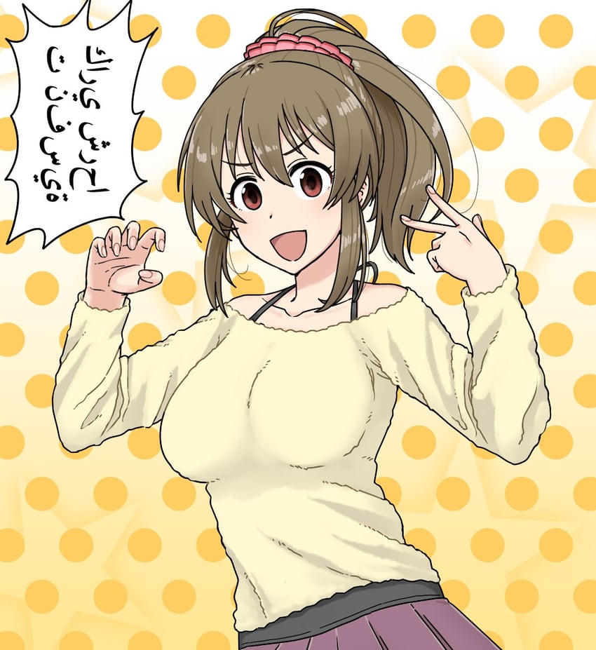 hori yuko (idolmaster and 2 more) drawn by k_w_z