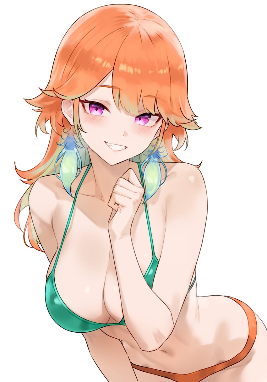 takanashi kiara (hololive and 1 more) drawn by bluefield