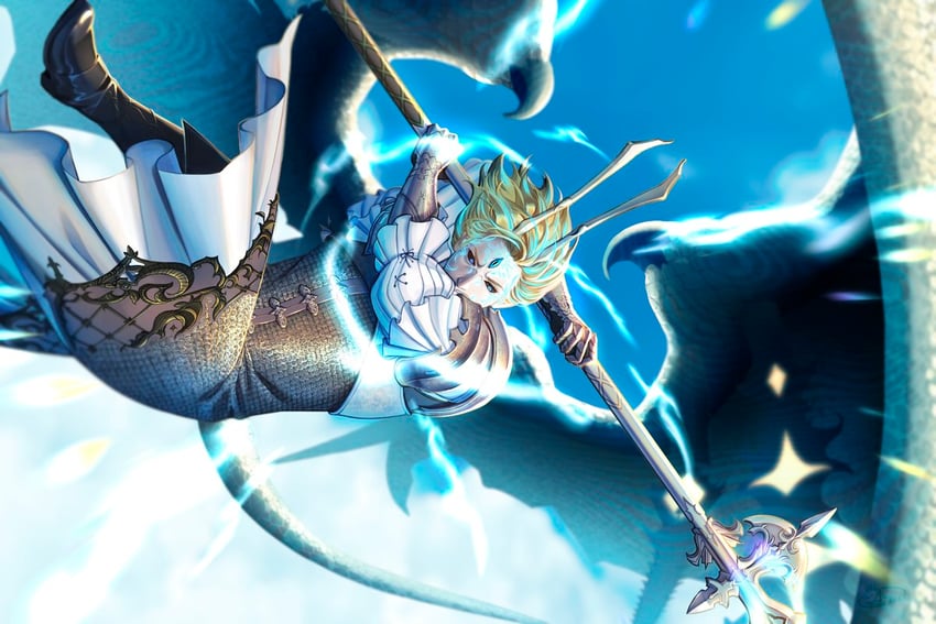dion lesage (final fantasy and 1 more) drawn by aisuart9500