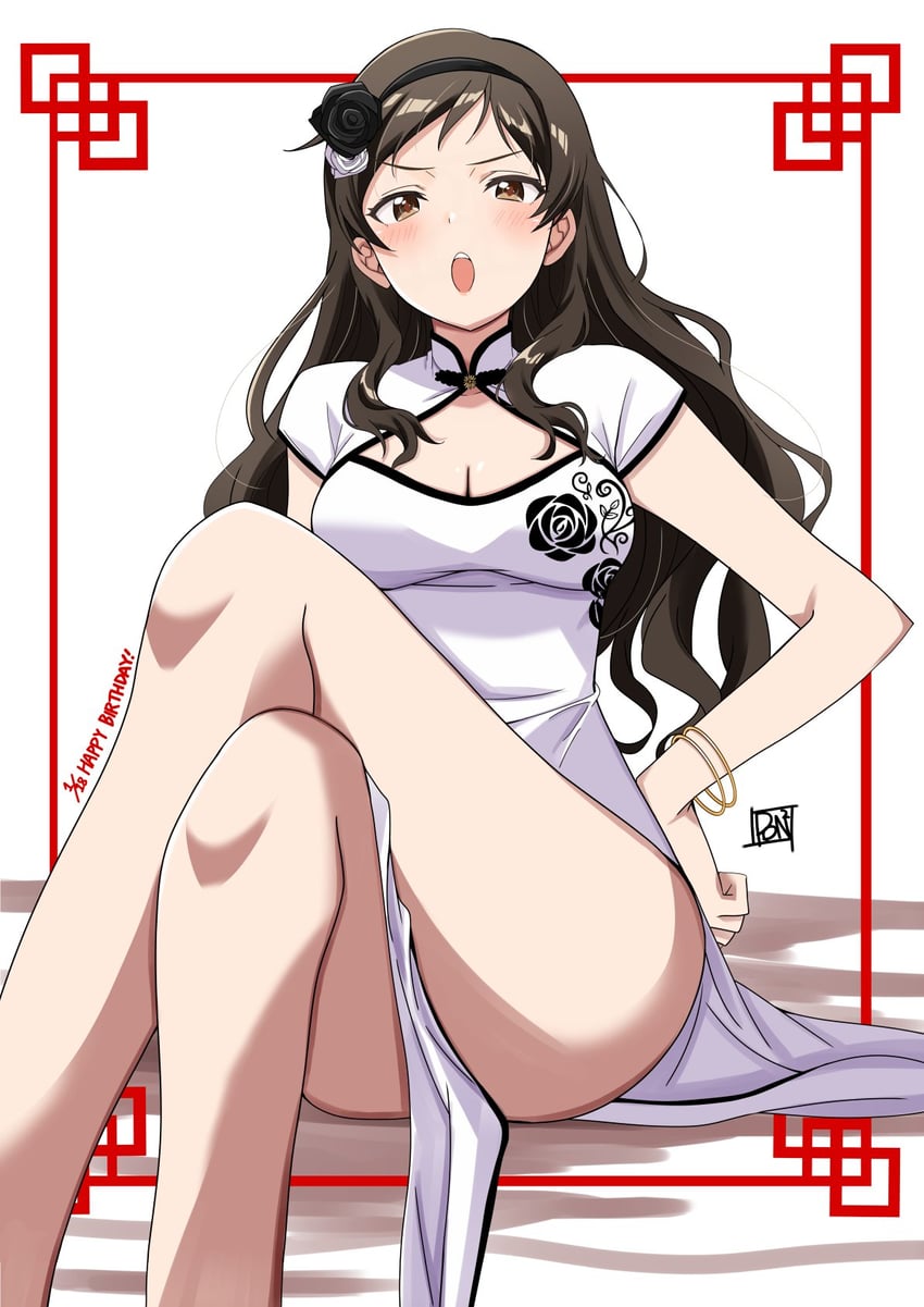 kitazawa shiho (idolmaster and 2 more) drawn by ponpon