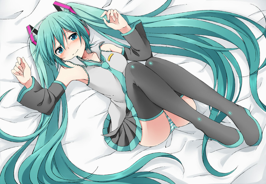 hatsune miku (vocaloid) drawn by sudachi_(calendar)