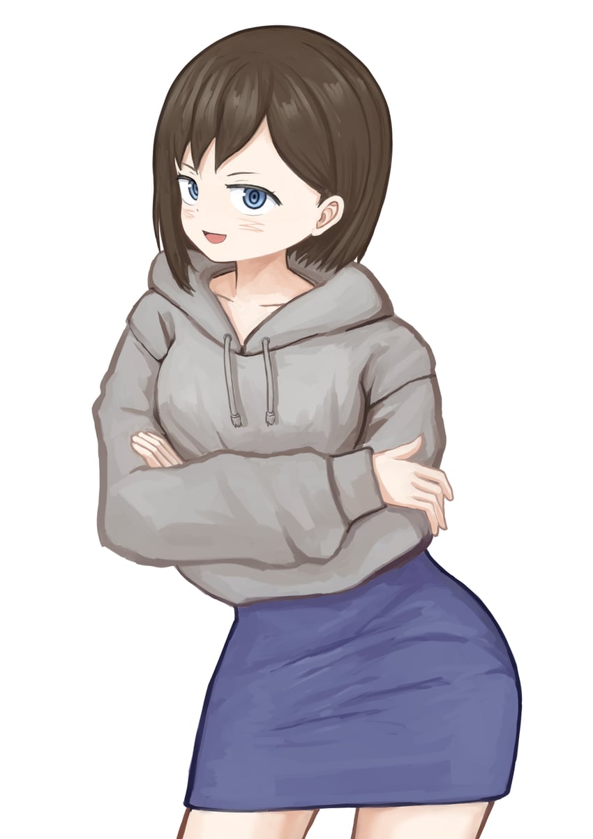 ichikawa kana (boku no kokoro no yabai yatsu) drawn by shirataki_yaen