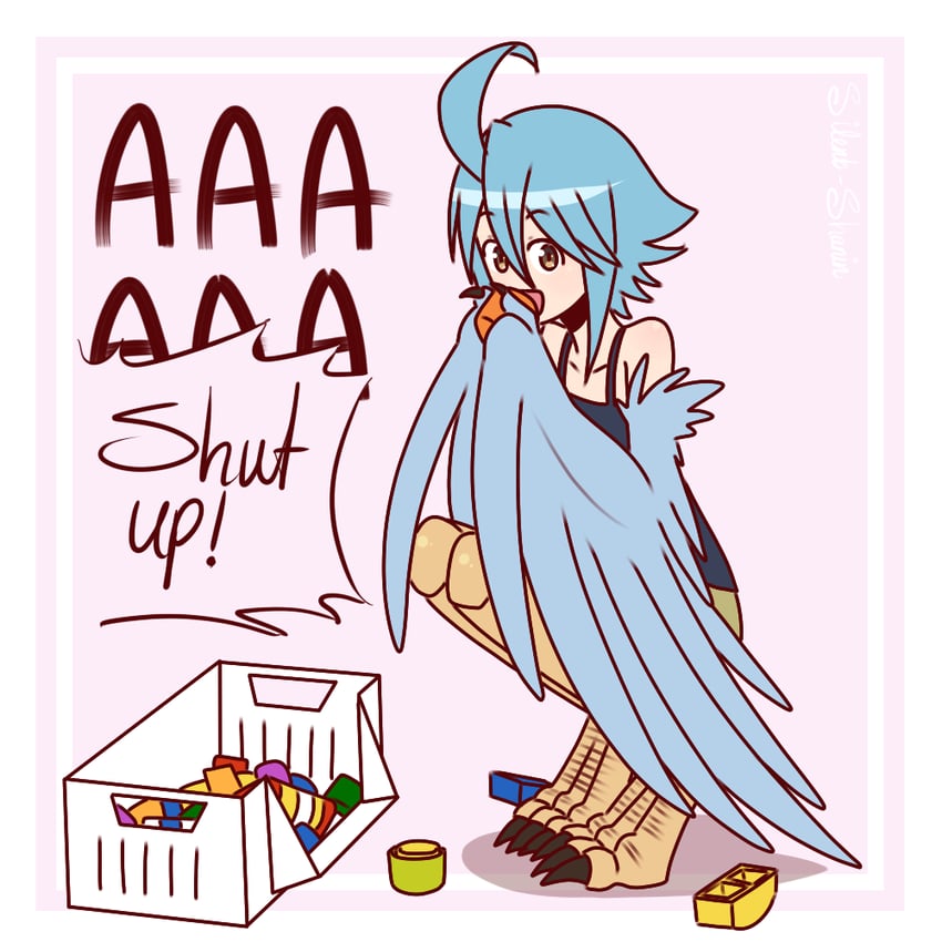 papi (monster musume no iru nichijou) drawn by silent-shanin