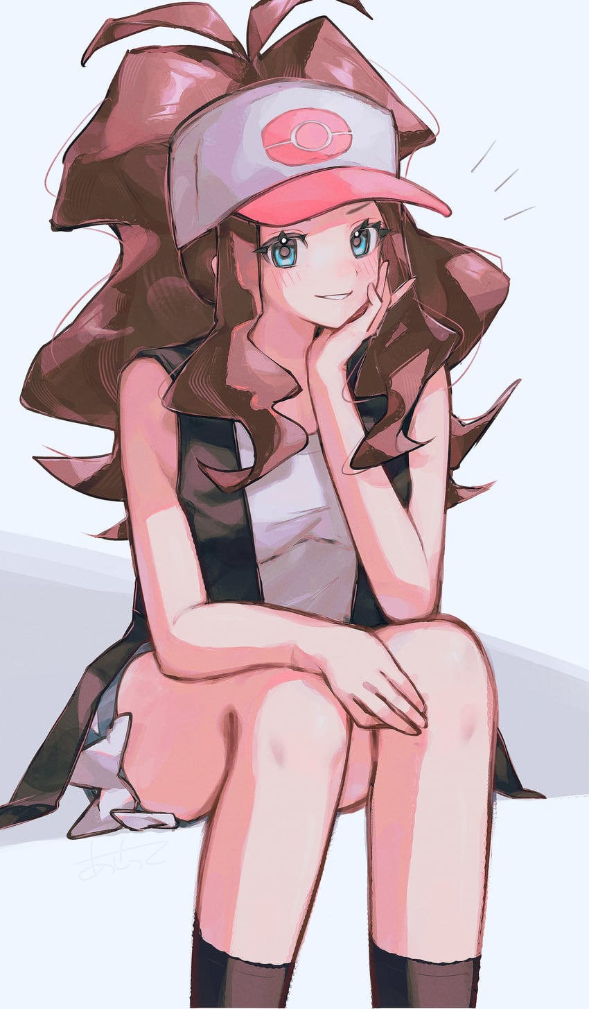 hilda (pokemon and 1 more) drawn by asatte_3z