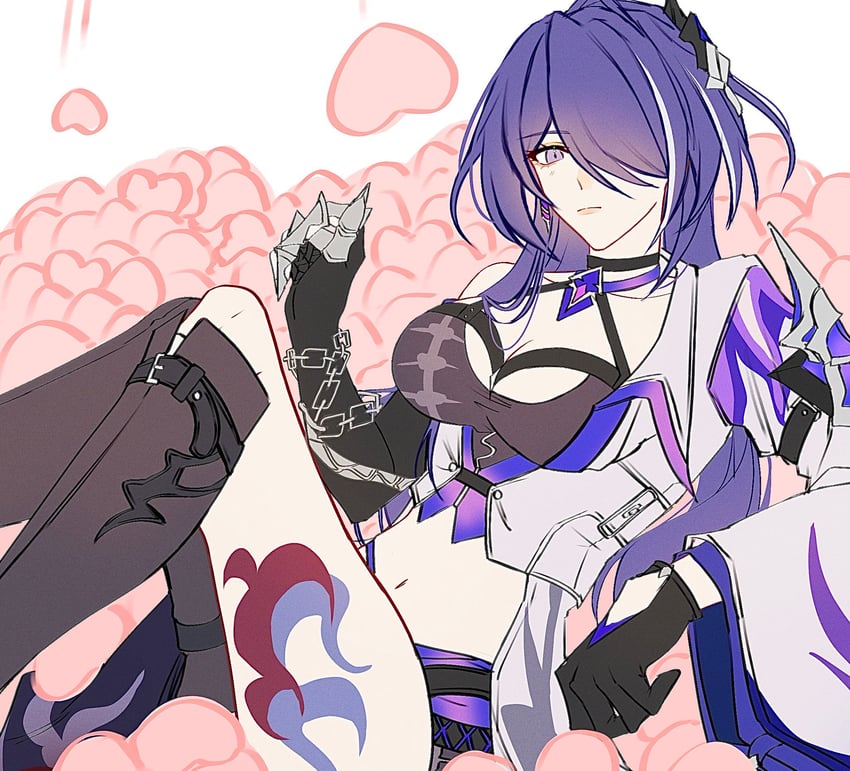 acheron (honkai and 1 more) drawn by hara_(pakarattyo)