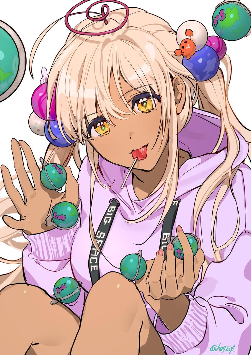 tsukumo sana, kaniko, and usaslug (hololive and 1 more) drawn by twice12314