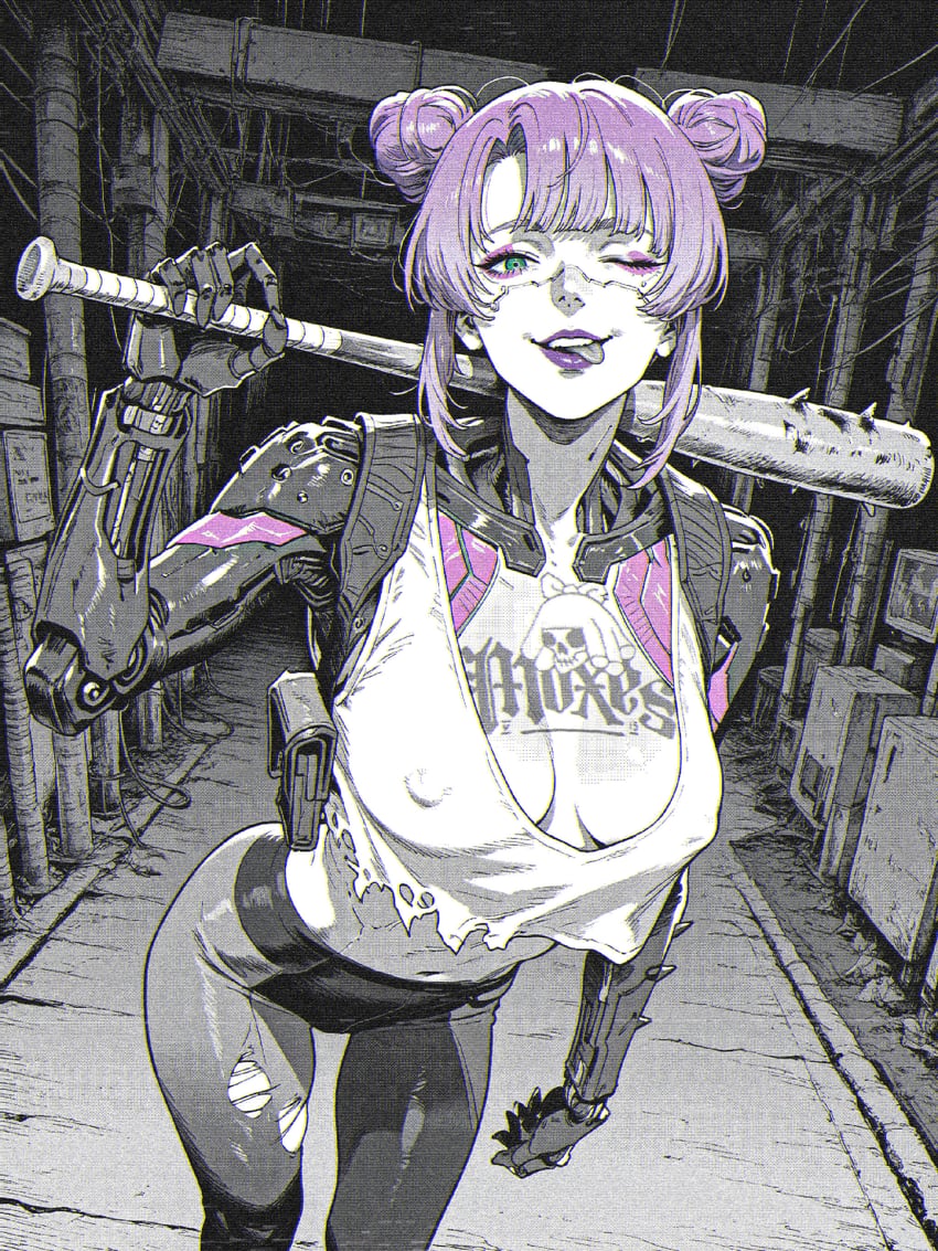 rita wheeler (cyberpunk and 1 more) drawn by xenotrip