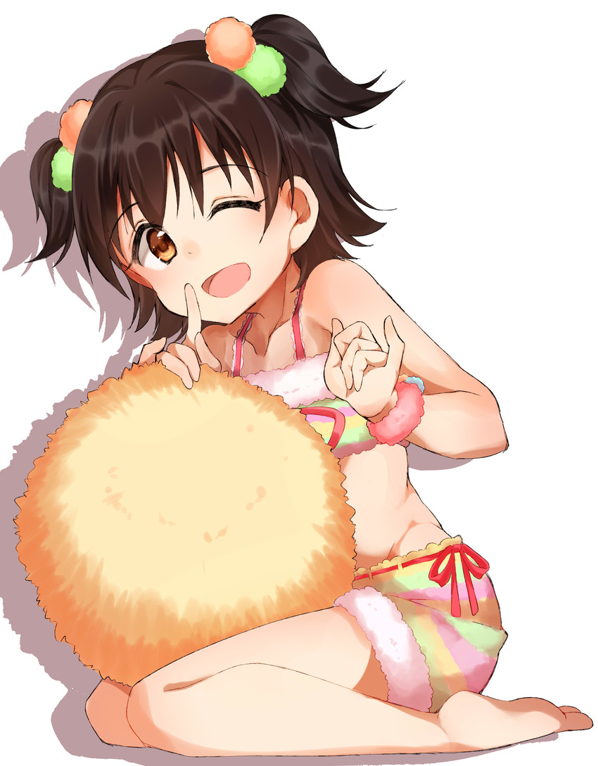 akagi miria (idolmaster and 1 more) drawn by nemunuta158