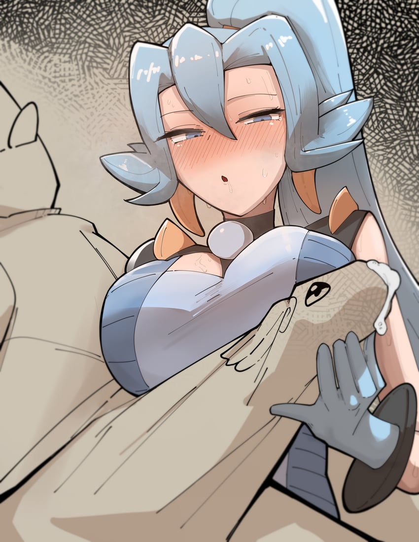 dragonair and clair (pokemon and 1 more) drawn by azz0422