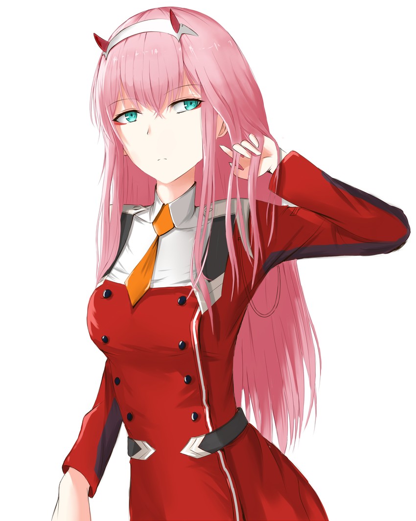zero two (darling in the franxx) drawn by huijin_zhi_ling